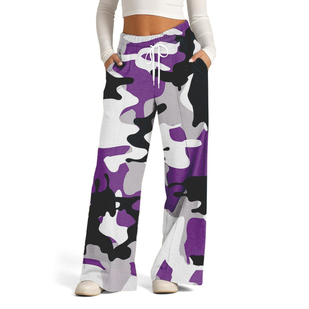 EB | Camouflage-Jogginghose mit hoher Taille