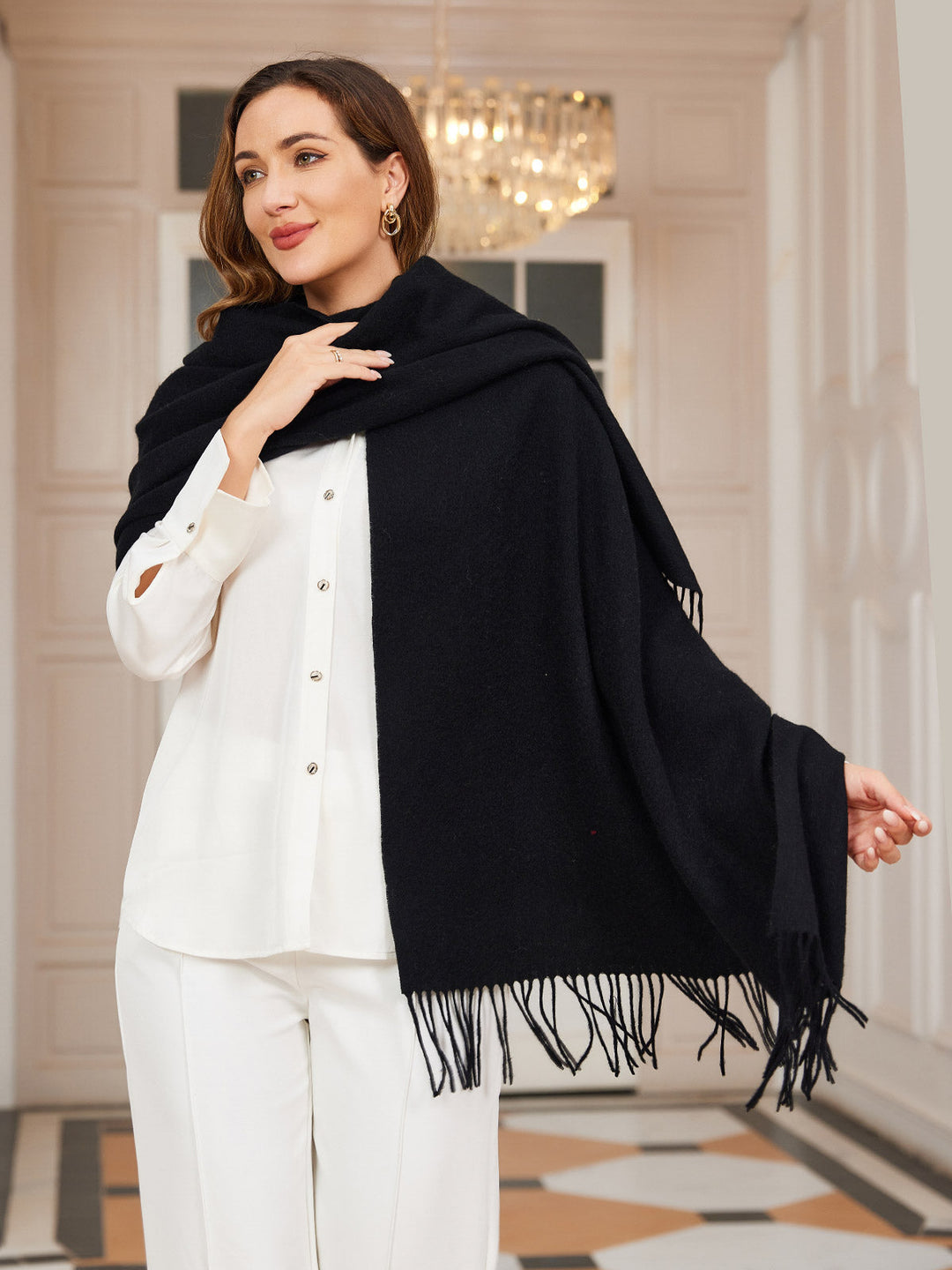 EB | Eleganter Wollschal