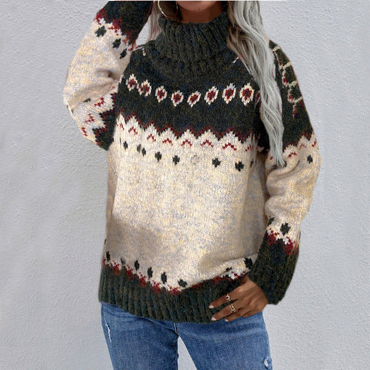EB | Strickpullover Im Norweger-Stil
