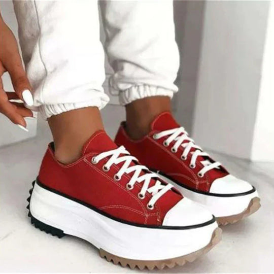 EB | Bequeme Plateau Sneaker für Damen