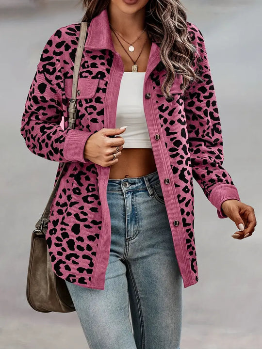 EB | Leopardjacke für Auffällige Outfits