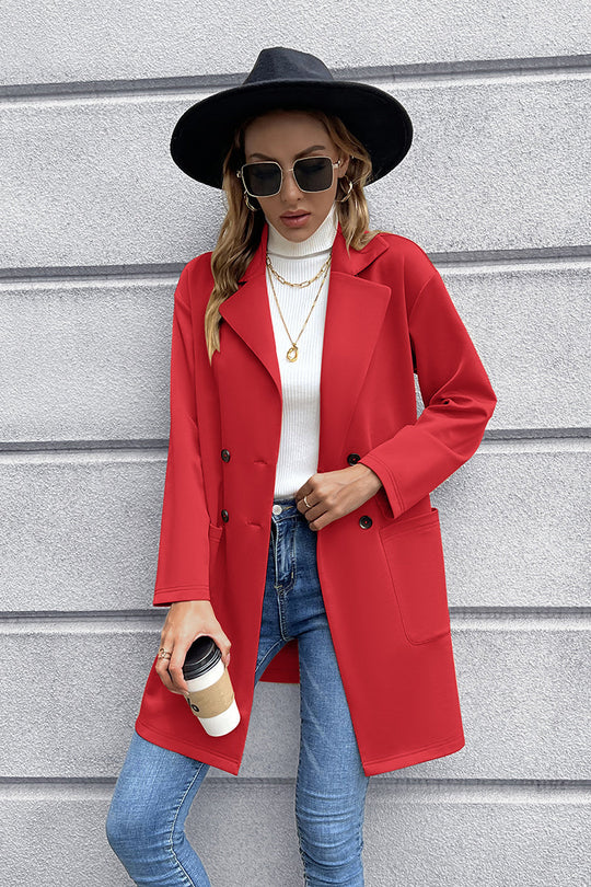 EB | Reverskragen Langarm Blazer
