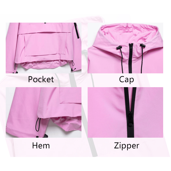 EB | Damen 3-In-1 Wasserdichte Jacke für Outdoor-Abenteuer