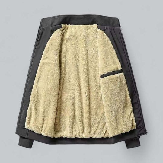 EB | Herren Wasserabweisende Fleece Winterjacke