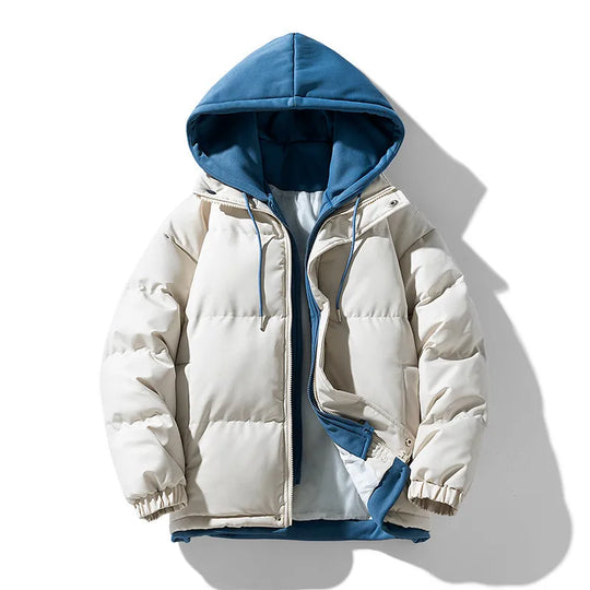 EB | Herrenjacke aus schwerem Baumwollstoff mit winddichter Kapuze