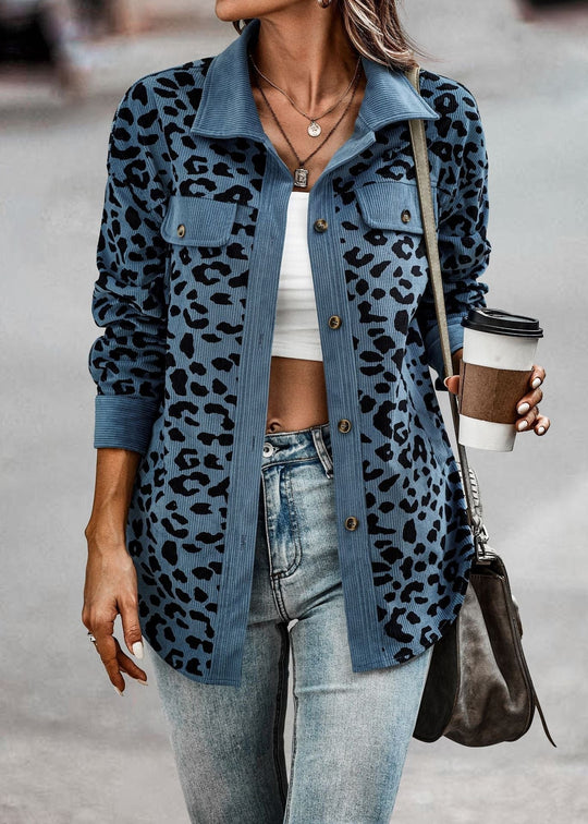 EB | Leopardjacke Chic Premium Material Ideal für den Frühling