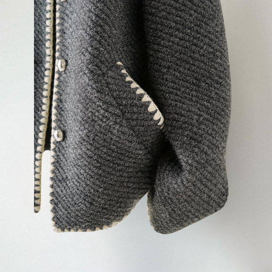EB | Stilvolle Leichte Strickjacke Zum Layering
