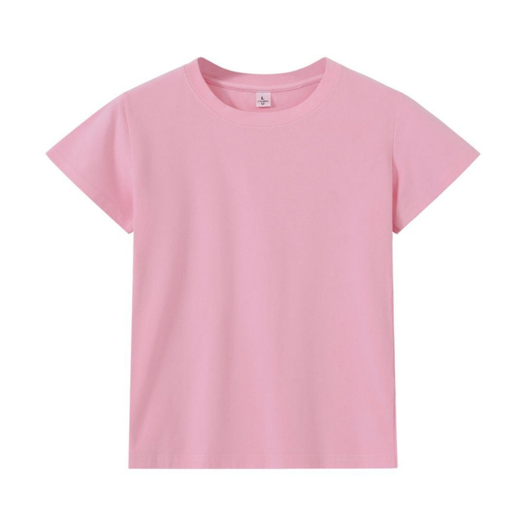 EB | Schillerndes altes kurzes T-Shirt mit Färbung