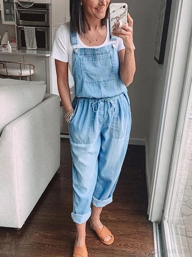 EB | Jahrgang Schnür Denim Overall