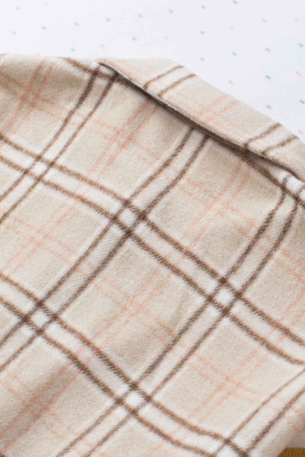 EB | Gitterhemde mit Patchwork-details Baumwollmischung Perfekt für Layering