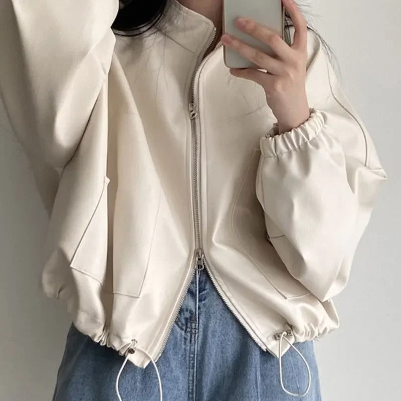 EB | Hip-Hop PU-Lederjacke