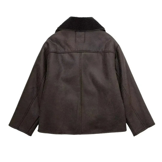 EB | Lederjacke - Warm & Trendy