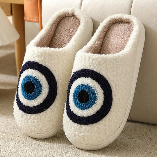 EB | Bequeme Damen Hausschuhe mit Tiermuster