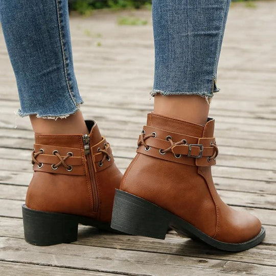 Vintage Spitzenschuh Stiefel EB