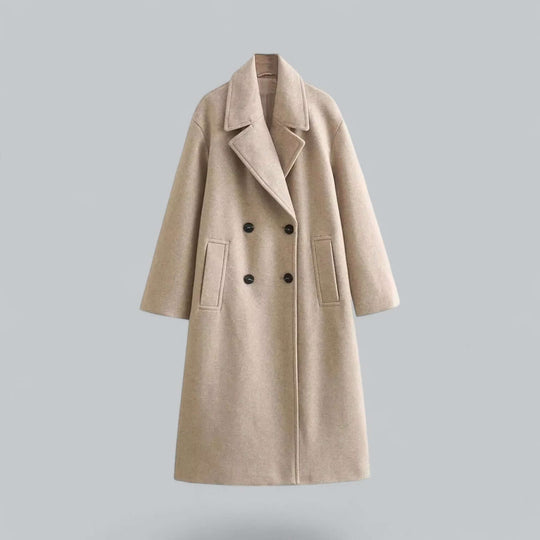 EB | Damen Oversized Knopfmantel
