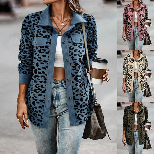 EB | Dschungel Chic Leopardjacke Mit Modernem Muster