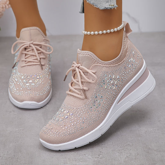 Elegante Sneakers mit Strasssteinen EB EB