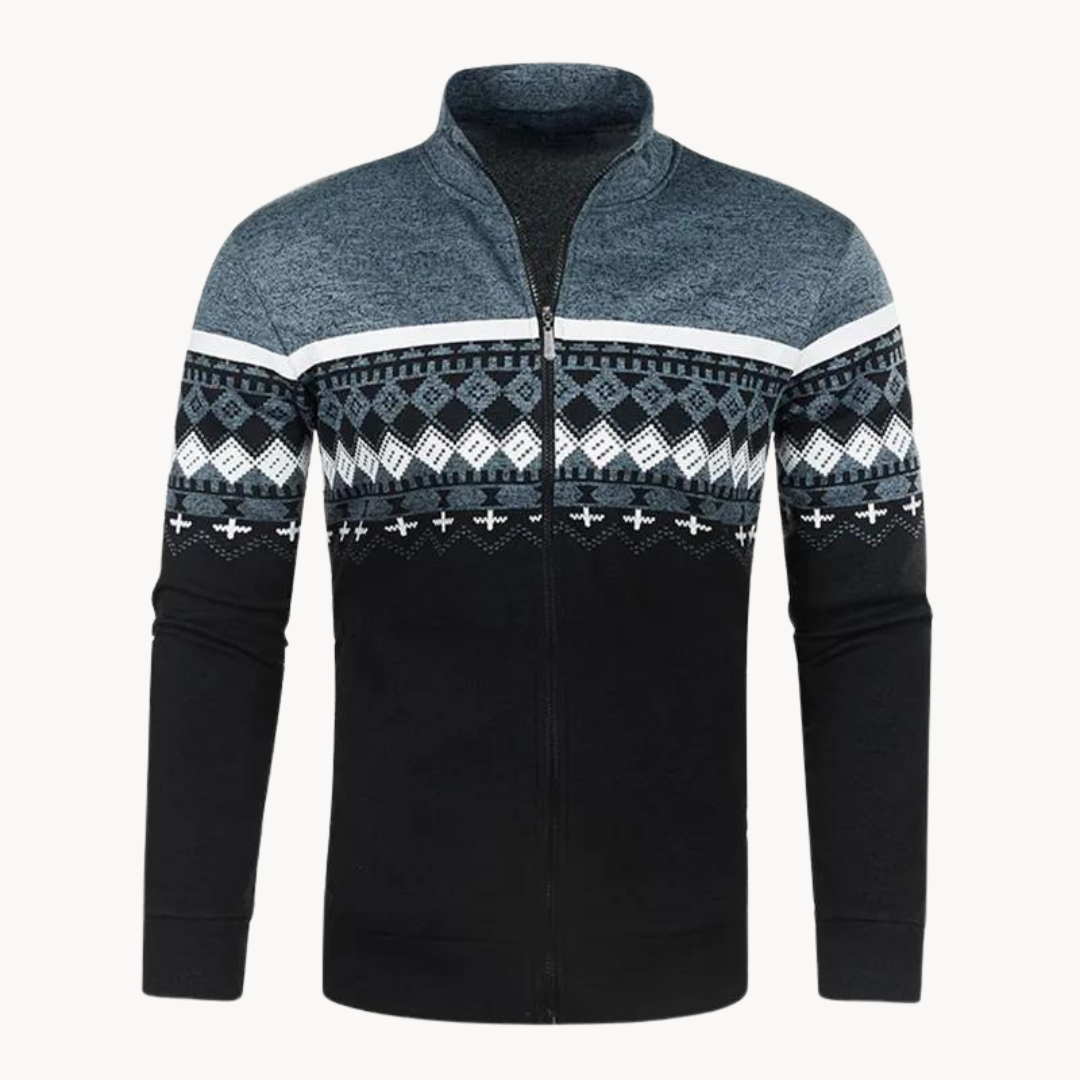 EB | Gestrickte Strickjacke