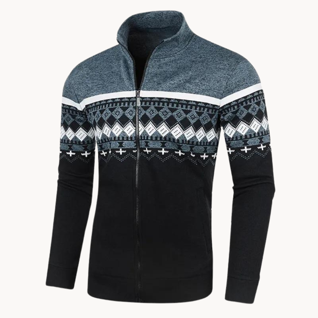 EB | Gestrickte Strickjacke