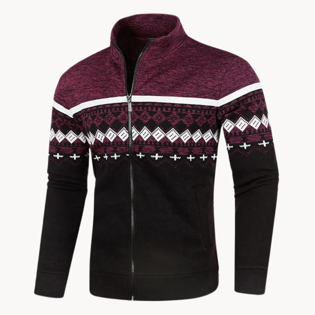 EB | Gestrickte Strickjacke