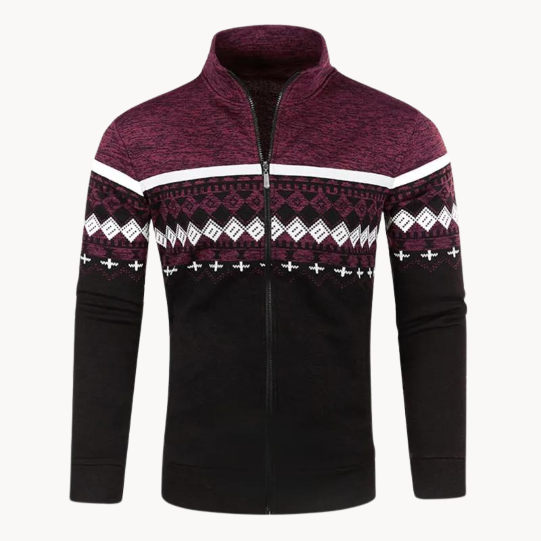 EB | Gestrickte Strickjacke