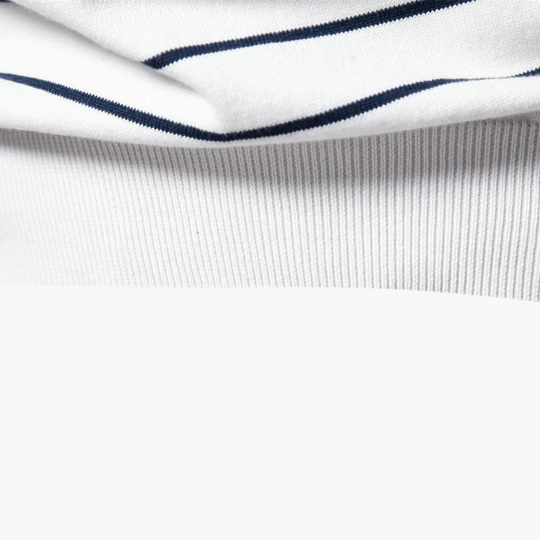 EB | Baumwollpullover mit Streifenmuster