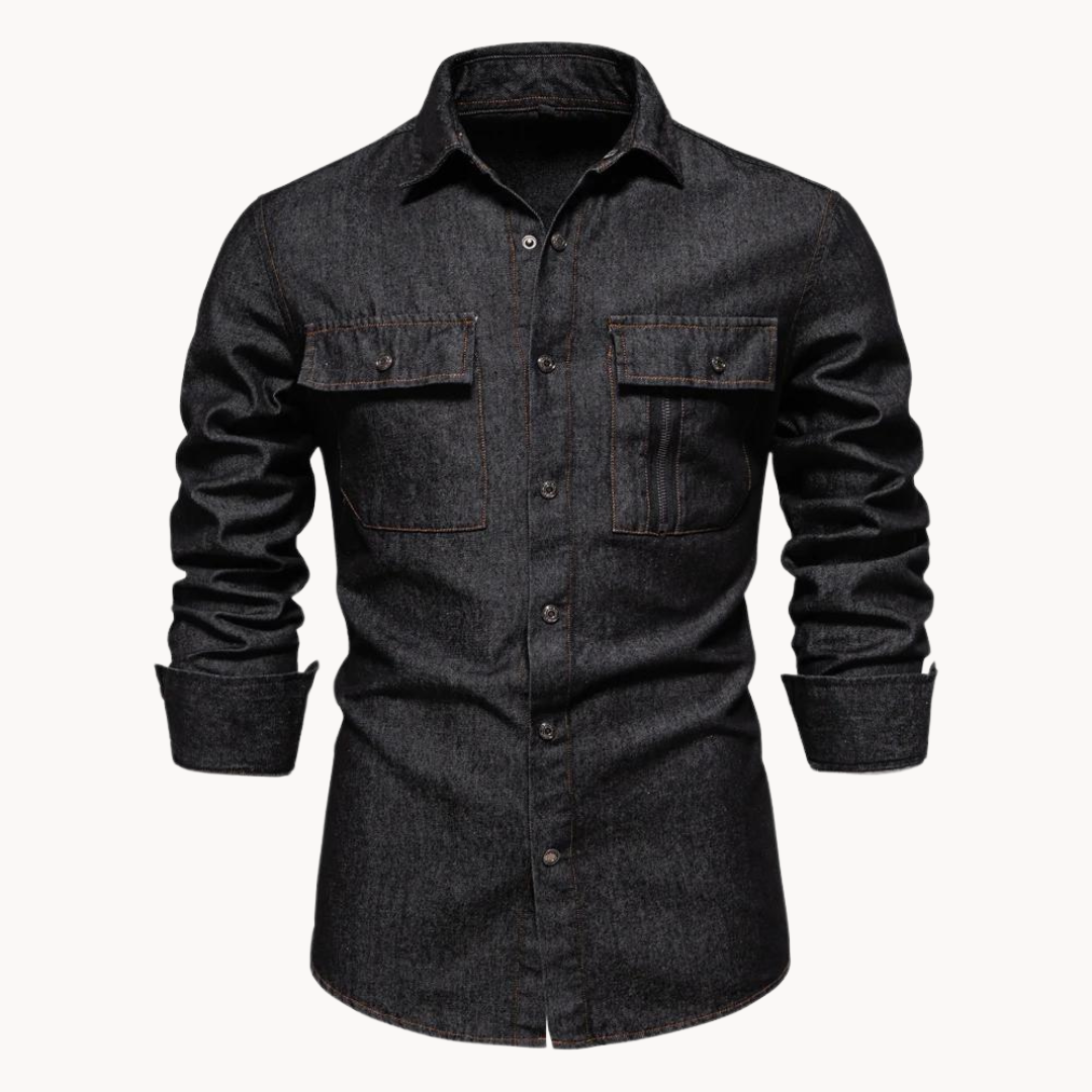 EB | Jeanshemd mit Lockerer Passform