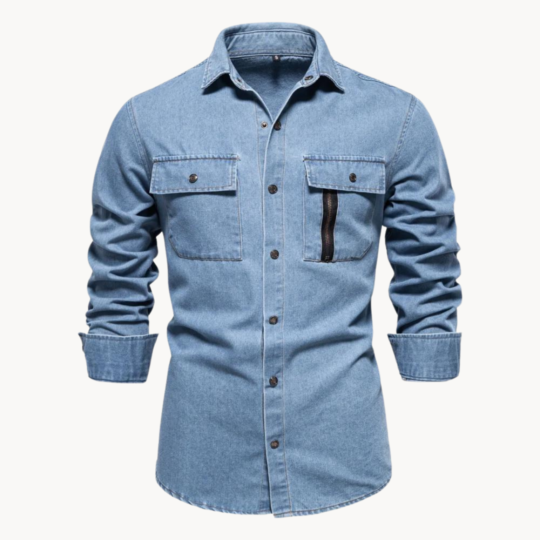 EB | Jeanshemd mit Lockerer Passform