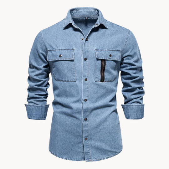 EB | Jeanshemd mit Lockerer Passform