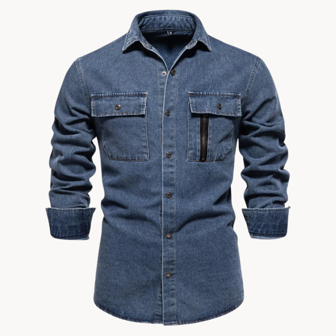 EB | Jeanshemd mit Lockerer Passform