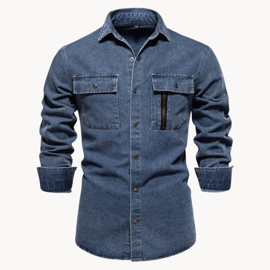 EB | Jeanshemd mit Lockerer Passform