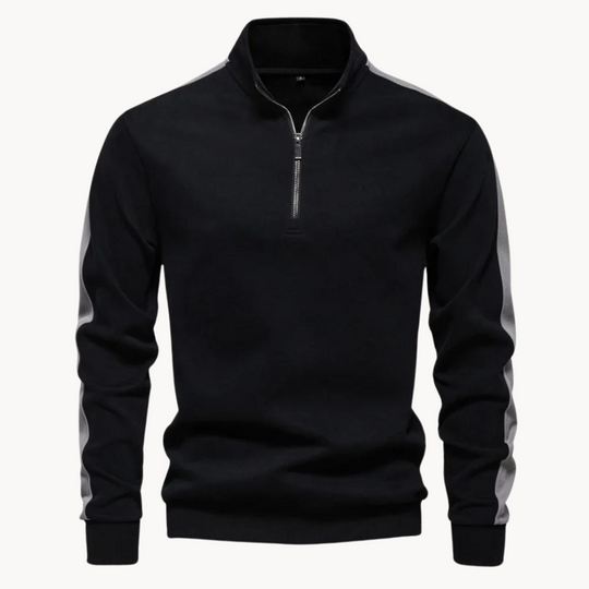 EB | Premium Pullover mit Viertelreißverschluss