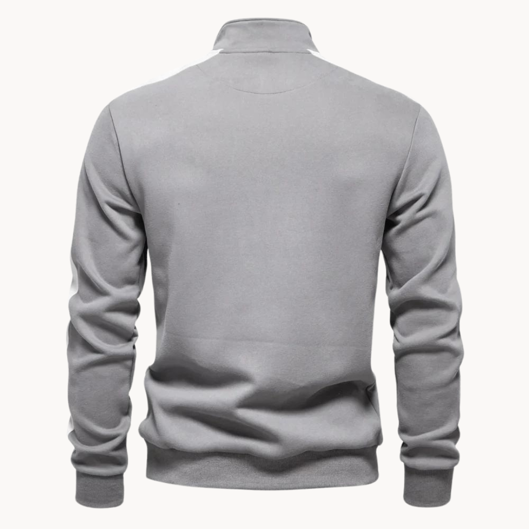 EB | Premium Pullover mit Viertelreißverschluss