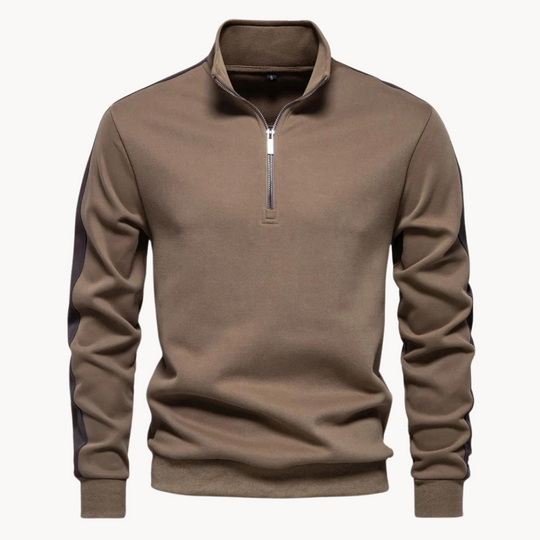 EB | Premium Pullover mit Viertelreißverschluss