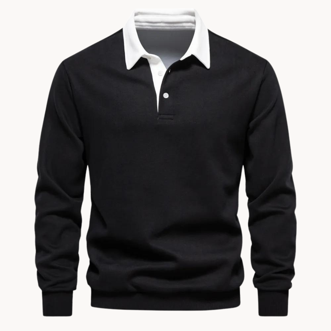 EB | Lässiges Polo-Sweatshirt