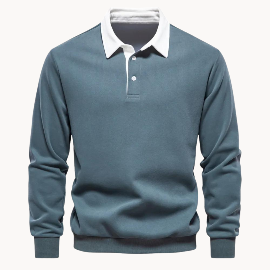 EB | Lässiges Polo-Sweatshirt