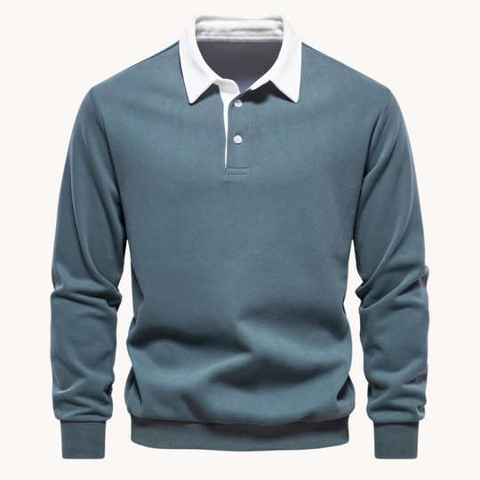 EB | Lässiges Polo-Sweatshirt