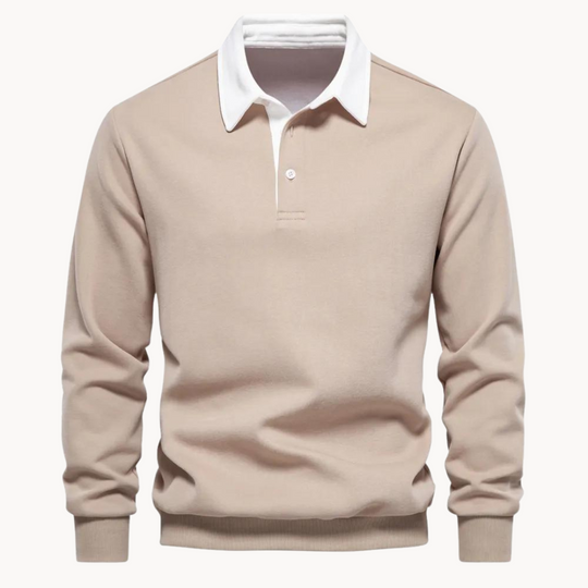 EB | Lässiges Polo-Sweatshirt