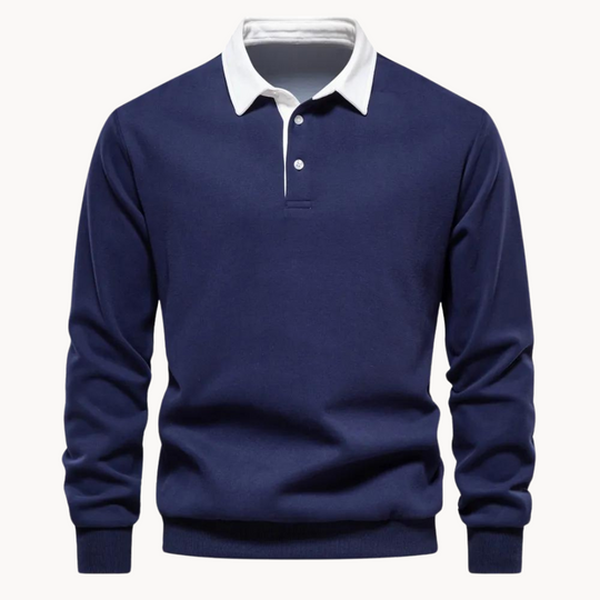 EB | Lässiges Polo-Sweatshirt