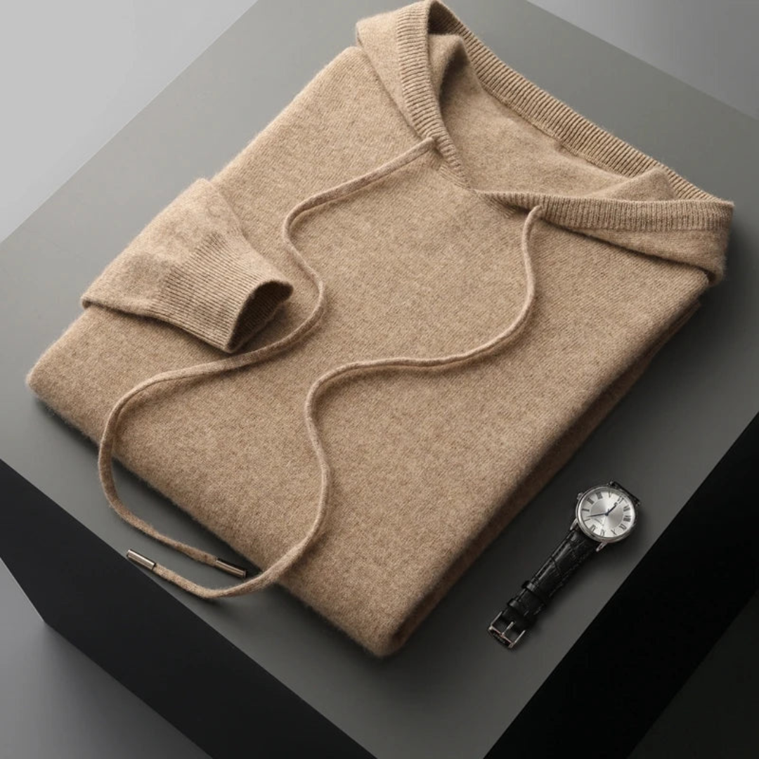 EB | Merino Strick Kapuzenpullover