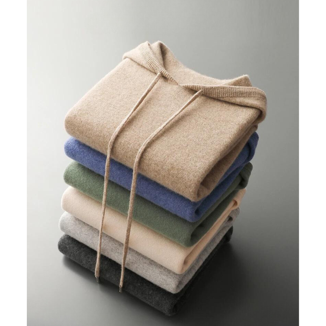 EB | Merino Strick Kapuzenpullover