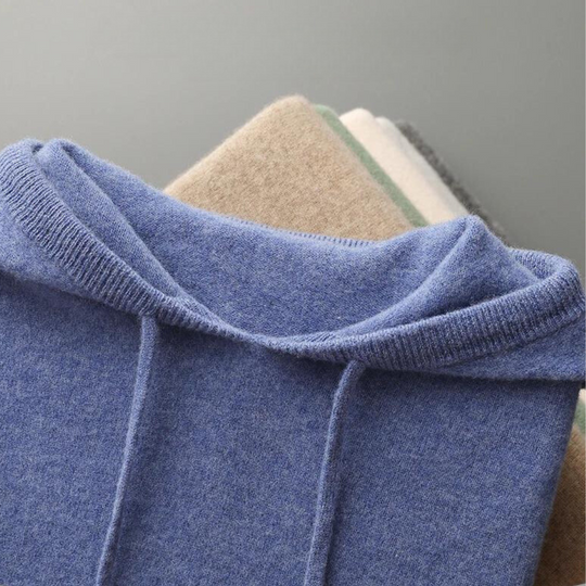 EB | Merino Strick Kapuzenpullover