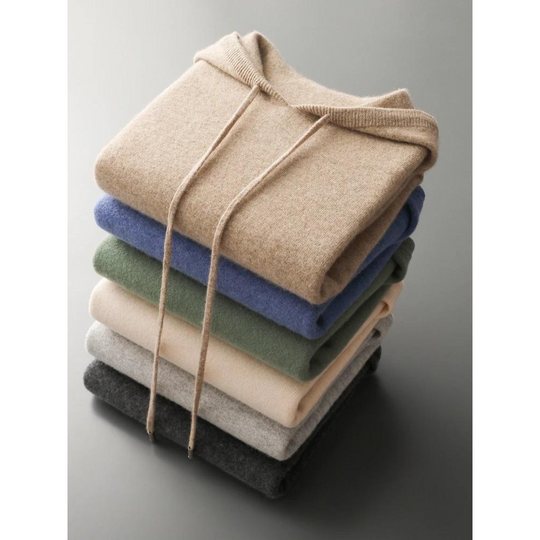 EB | Merino Strick Kapuzenpullover