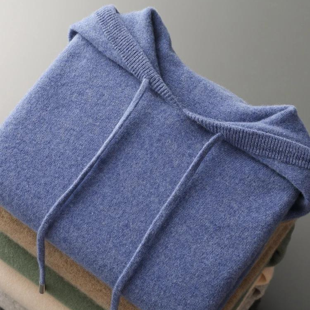 EB | Merino Strick Kapuzenpullover