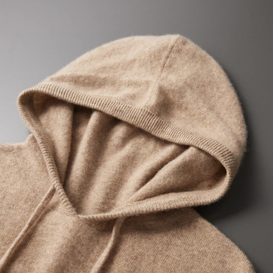 EB | Merino Strick Kapuzenpullover