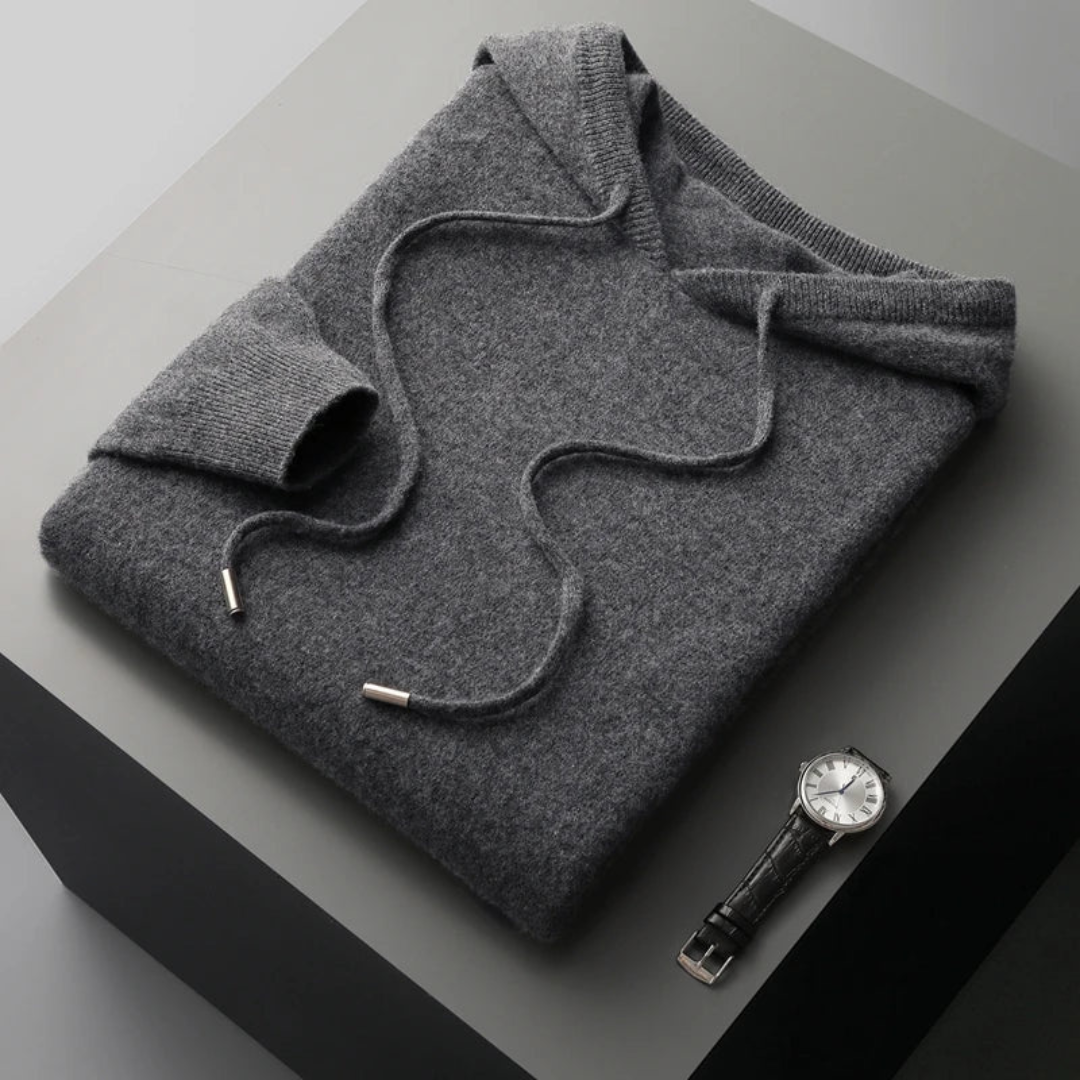 EB | Merino Strick Kapuzenpullover