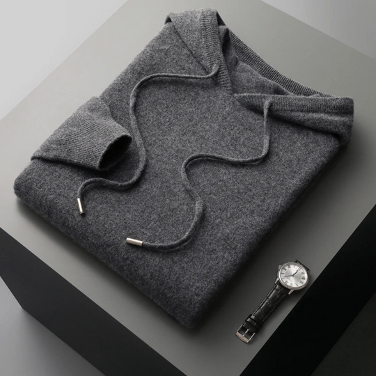 EB | Merino Strick Kapuzenpullover