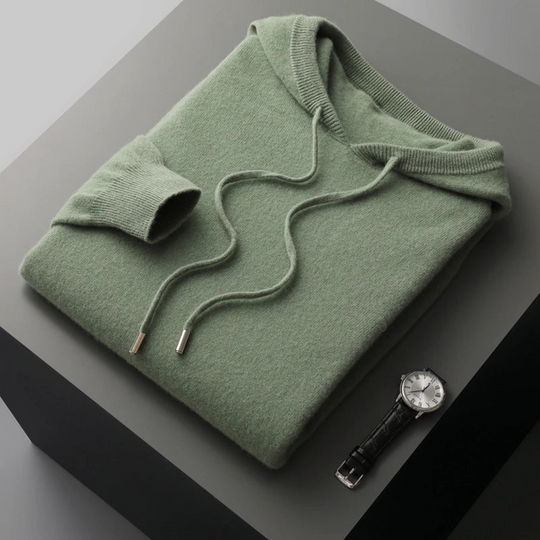 EB | Merino Strick Kapuzenpullover