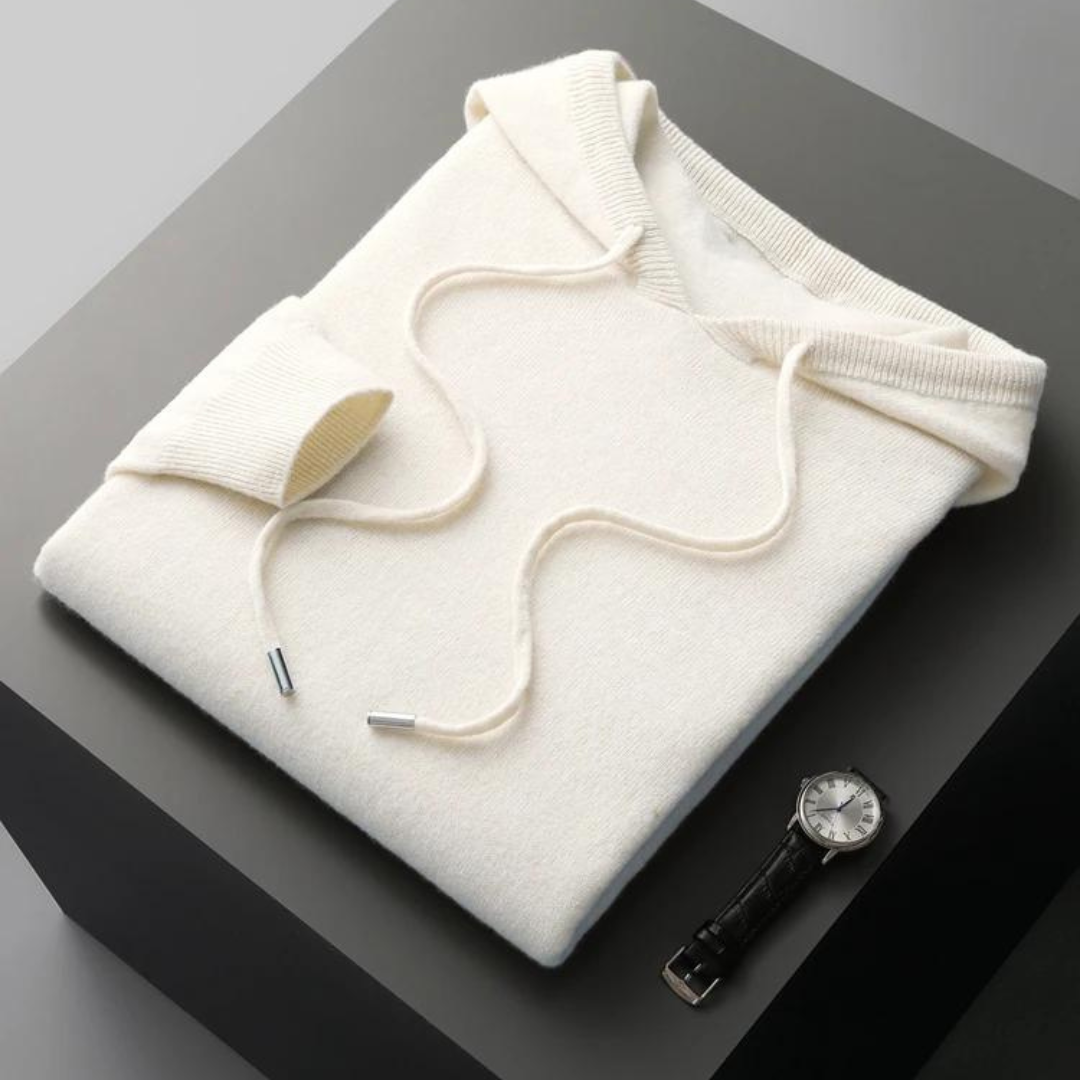 EB | Merino Strick Kapuzenpullover