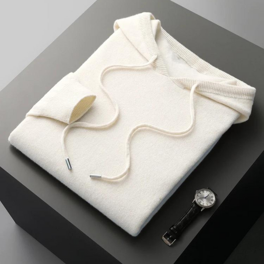 EB | Merino Strick Kapuzenpullover